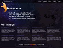 Tablet Screenshot of inneraven.com